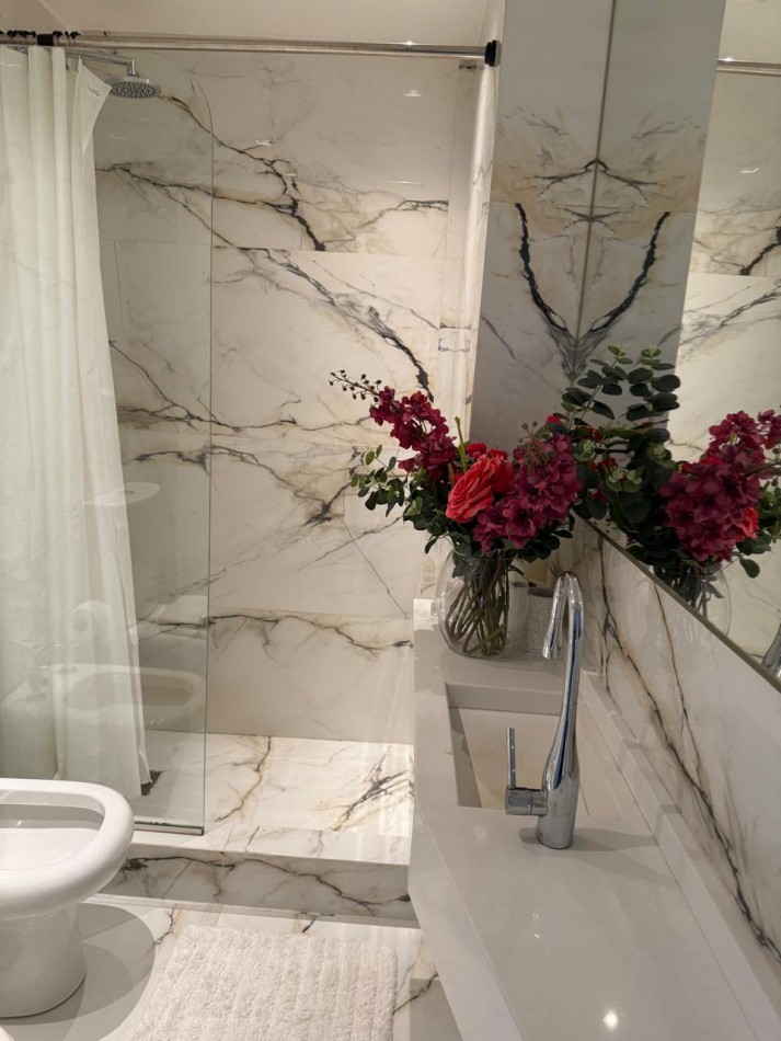 Departamento de 3 ambientes, con parrilla y vista panoramica