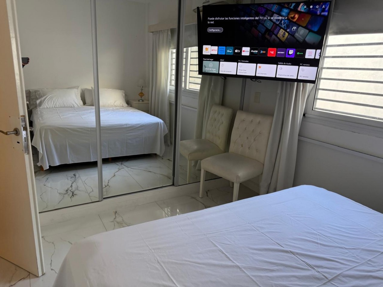 Departamento de 3 ambientes, con parrilla y vista panoramica