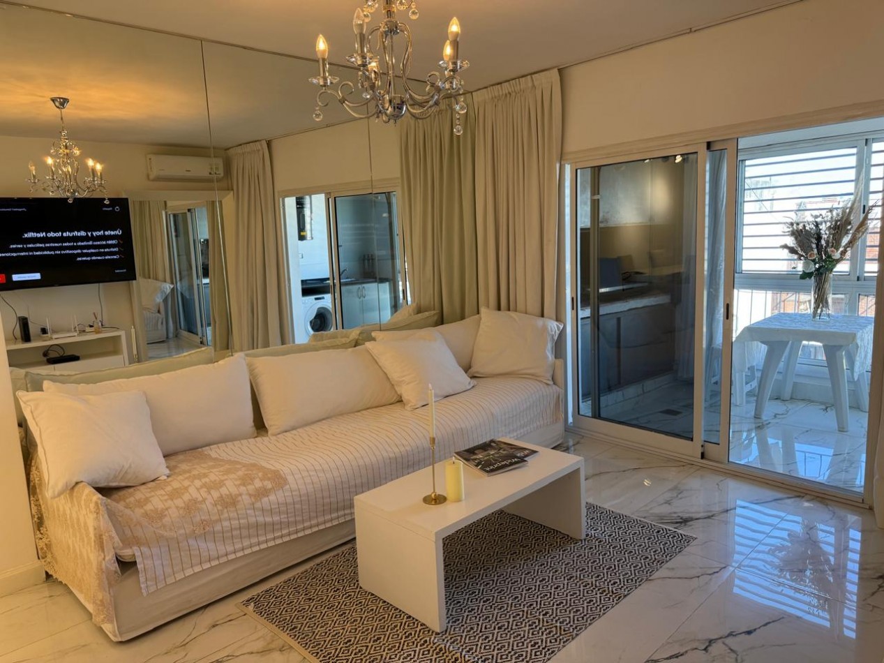 Departamento de 3 ambientes, con parrilla y vista panoramica