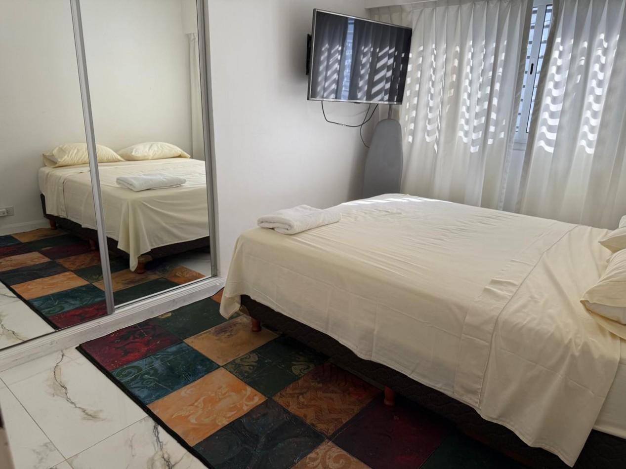 Departamento de 3 ambientes, con parrilla y vista panoramica