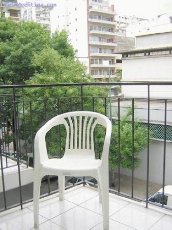 Alquiler departamento en Recoleta - 2 Ambientes Amoblado y Equipado - Excelente Ubicacion - Disponible Abril