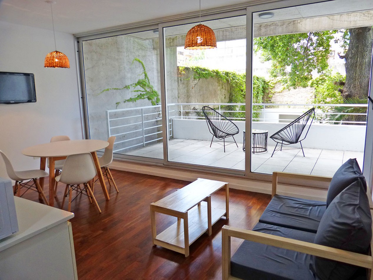 Amenabar - Precioso dos ambientes con amplio balcon terraza vista verde - Disponible 4 de Abril-
