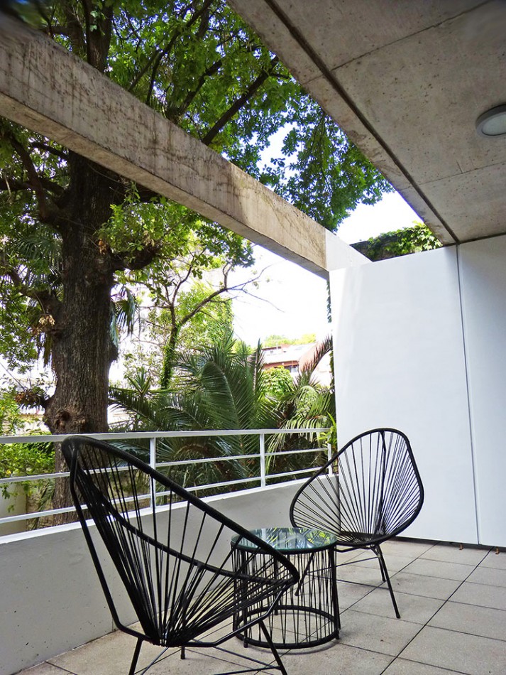 Amenabar - Precioso dos ambientes con amplio balcon terraza vista verde - Disponible 4 de Abril-