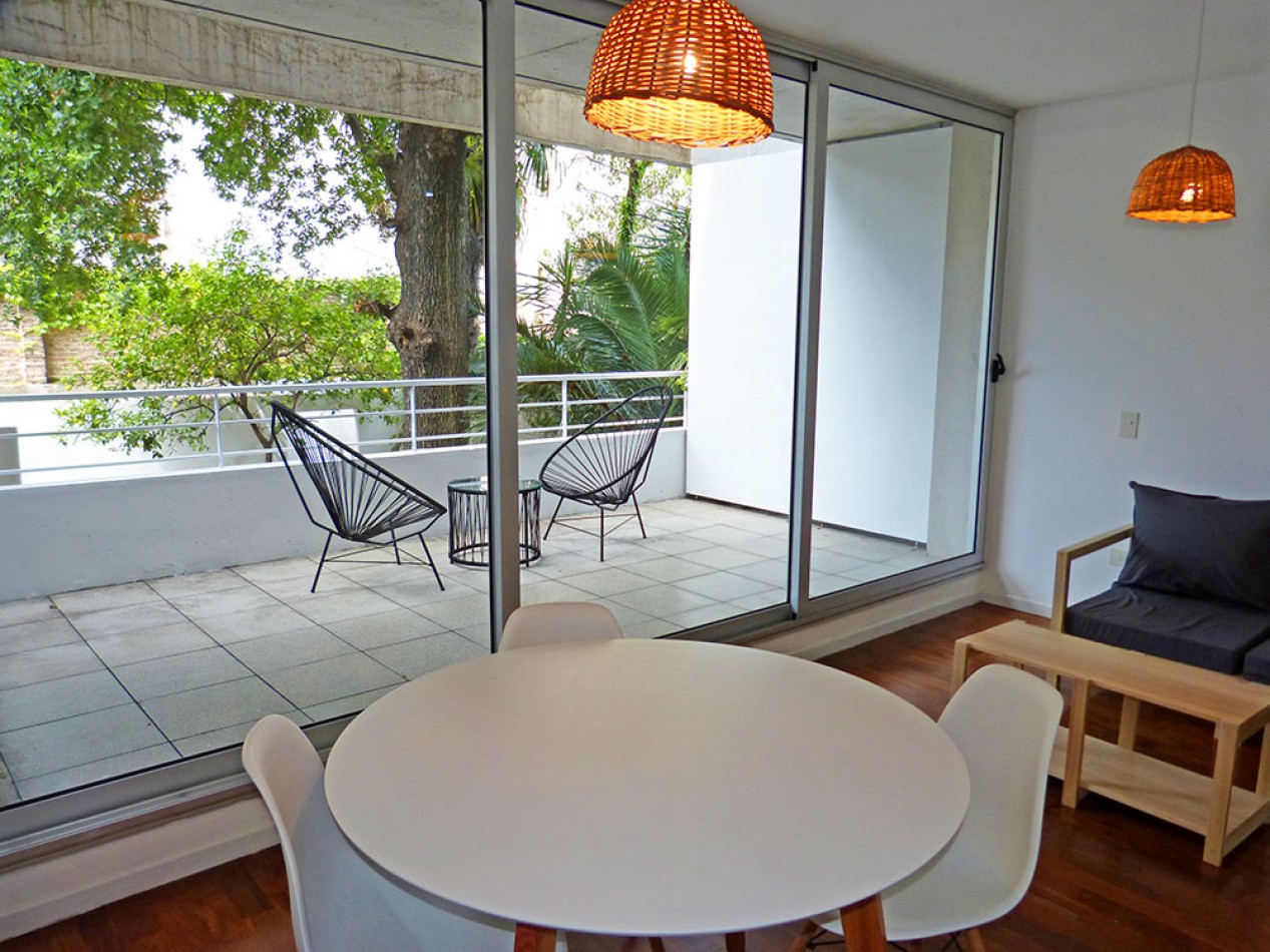 Amenabar - Precioso dos ambientes con amplio balcon terraza vista verde - Disponible 4 de Abril-