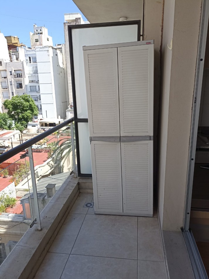 Azcuenaga 1600 Recoleta -precioso 2 amb con vista abierta contrafrente - SIN MUEBLES!