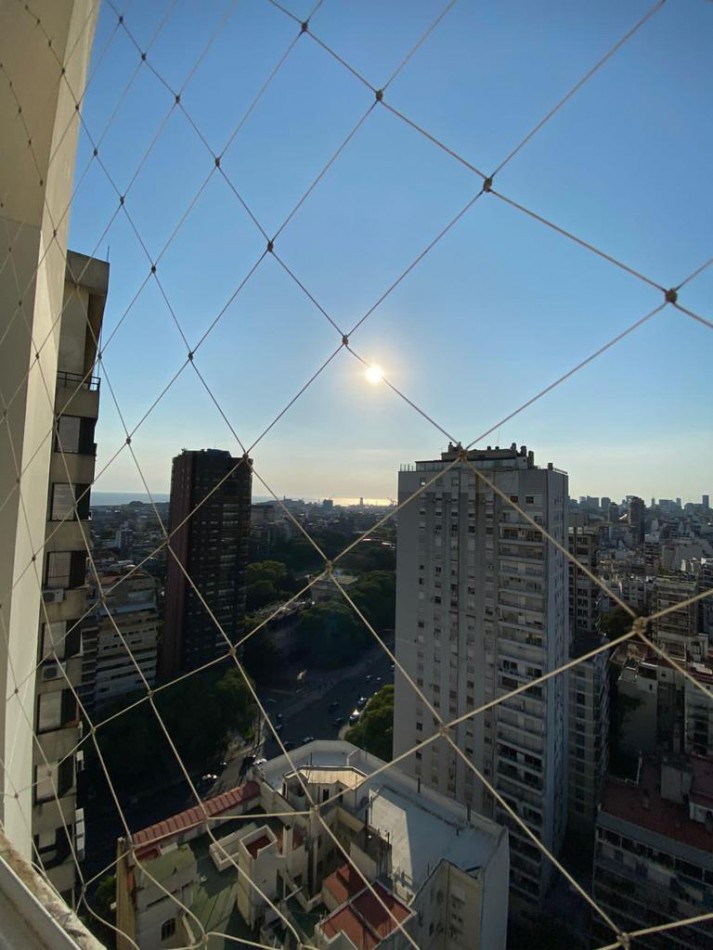 -Departamento luminoso con vista panoramica-