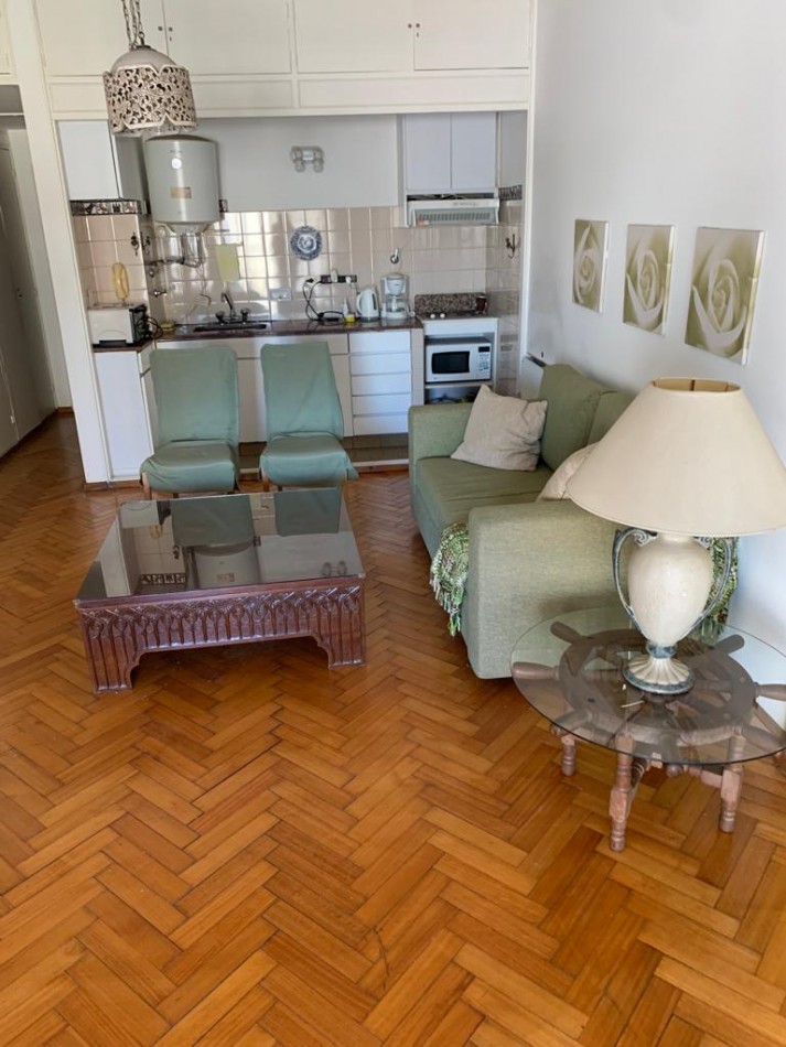 Monoambiente en Palermo - Av. Cordoba y Bulnes | Balcon + Amoblado + Luminoso