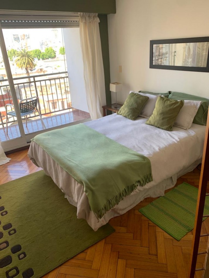 Monoambiente en Palermo - Av. Cordoba y Bulnes | Balcon + Amoblado + Luminoso