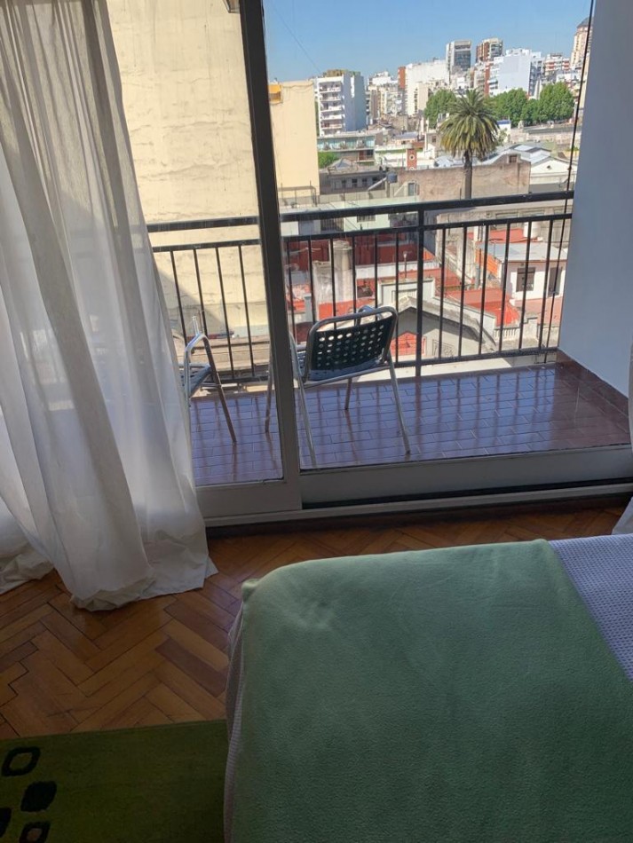 Monoambiente en Palermo - Av. Cordoba y Bulnes | Balcon + Amoblado + Luminoso