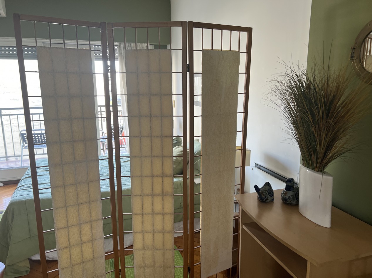 Monoambiente en Palermo - Av. Cordoba y Bulnes | Balcon + Amoblado + Luminoso