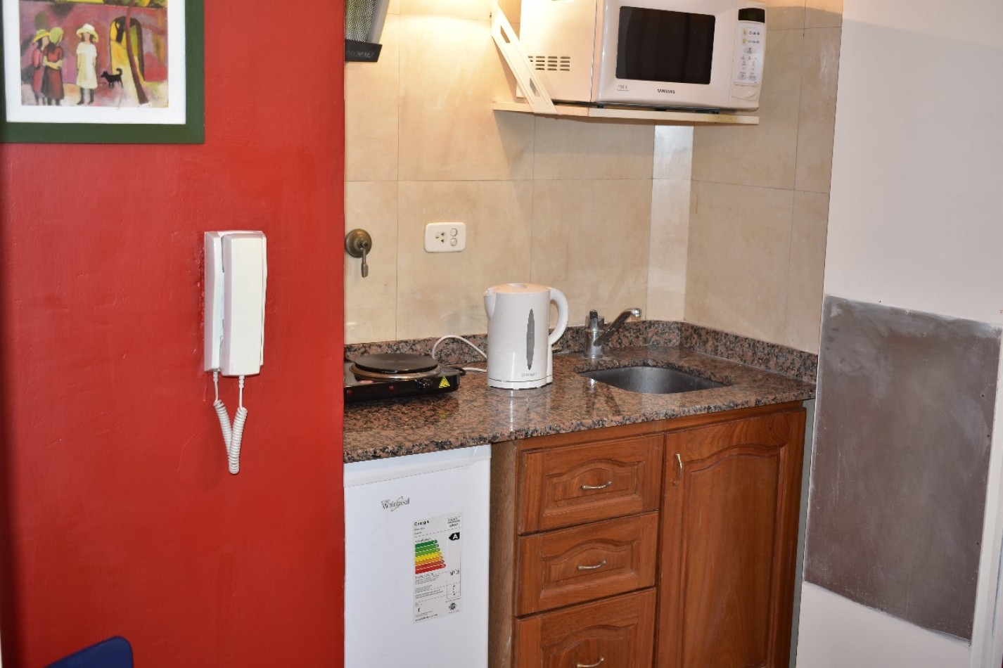 DEPARTAMENTO EN ALQUILER PLAZA SAN MARTIN 1 AMBIENTE