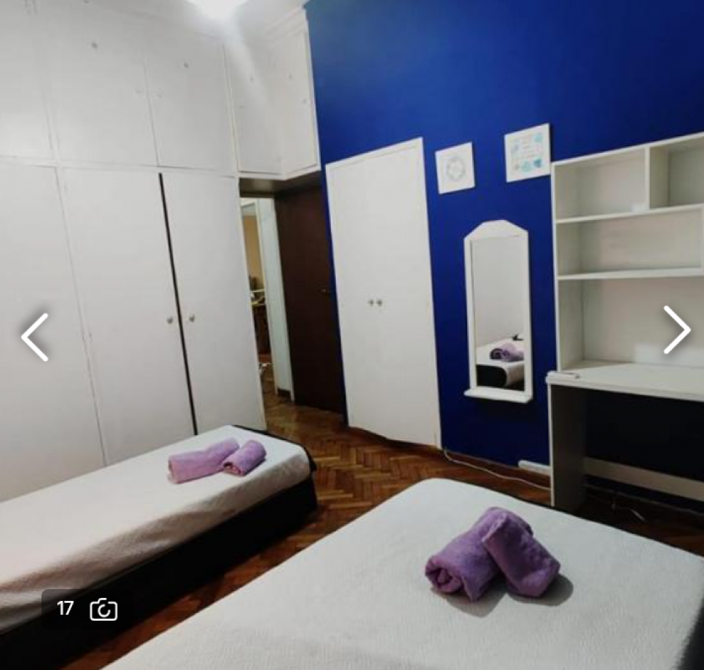 Departamento de 3 ambientes con balcon -Av. Corrientes y Azcuenaga - Balvanera