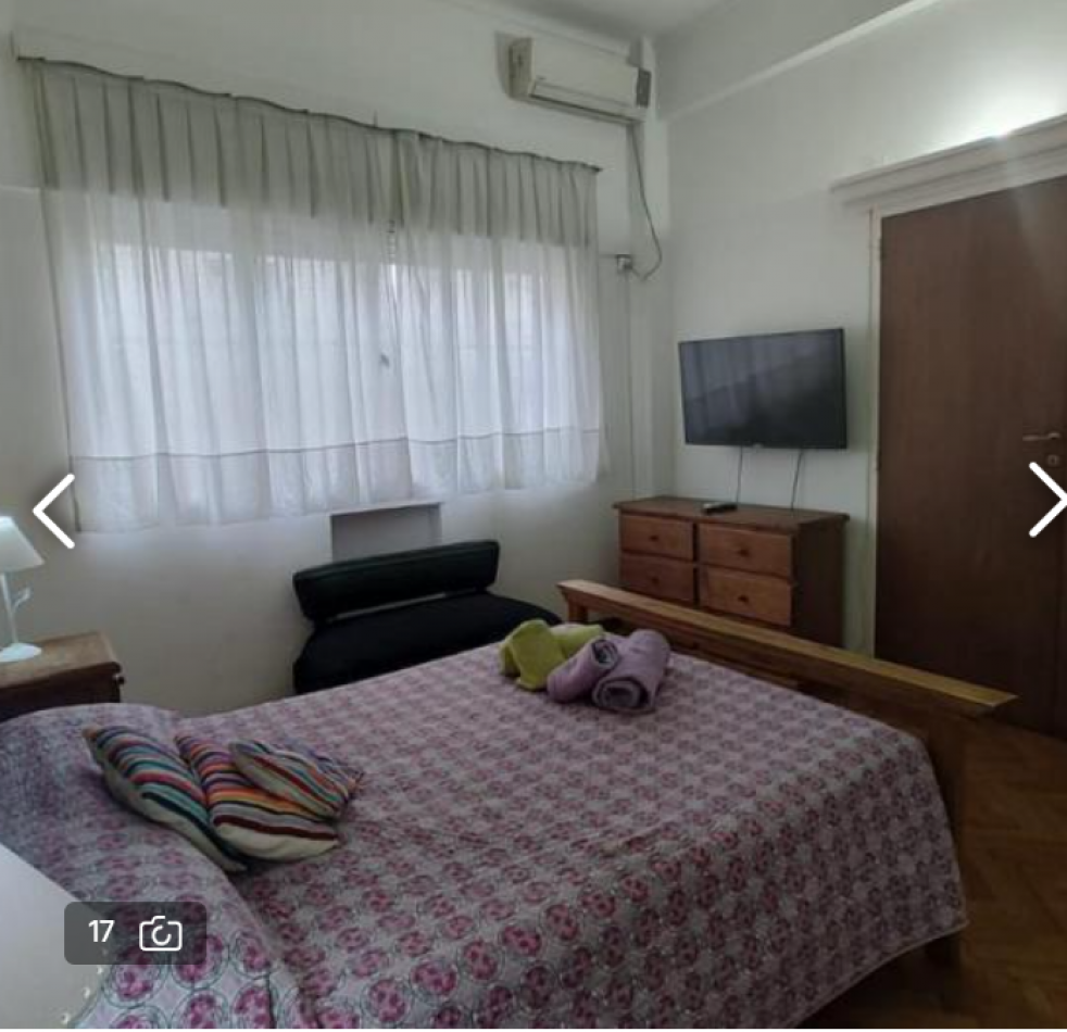 Departamento de 3 ambientes con balcon -Av. Corrientes y Azcuenaga - Balvanera