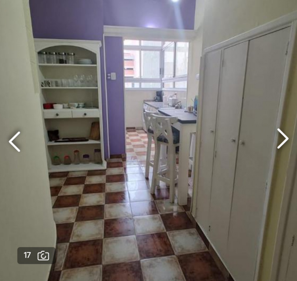 Departamento de 3 ambientes con balcon -Av. Corrientes y Azcuenaga - Balvanera