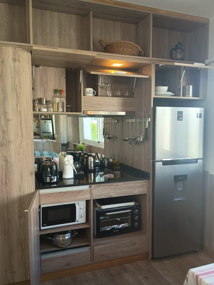 Monoambiente amoblado con amenities - Av. Santa Fe