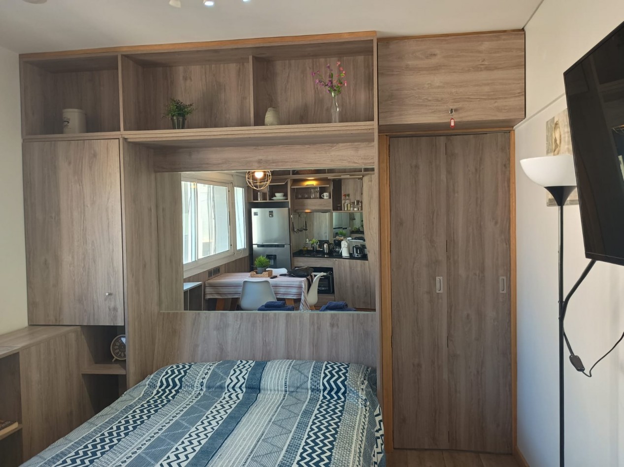Monoambiente amoblado con amenities - Av. Santa Fe