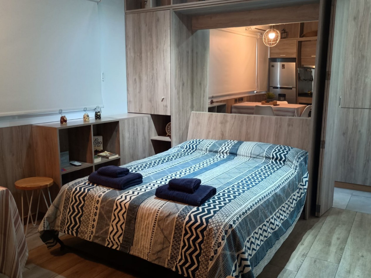 Monoambiente amoblado con amenities - Av. Santa Fe