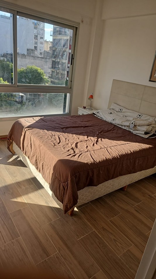 Dos ambientes en edif.moderno de Villa Crespo / Av. Corriente- amueblado! Piscina, Parrilla.