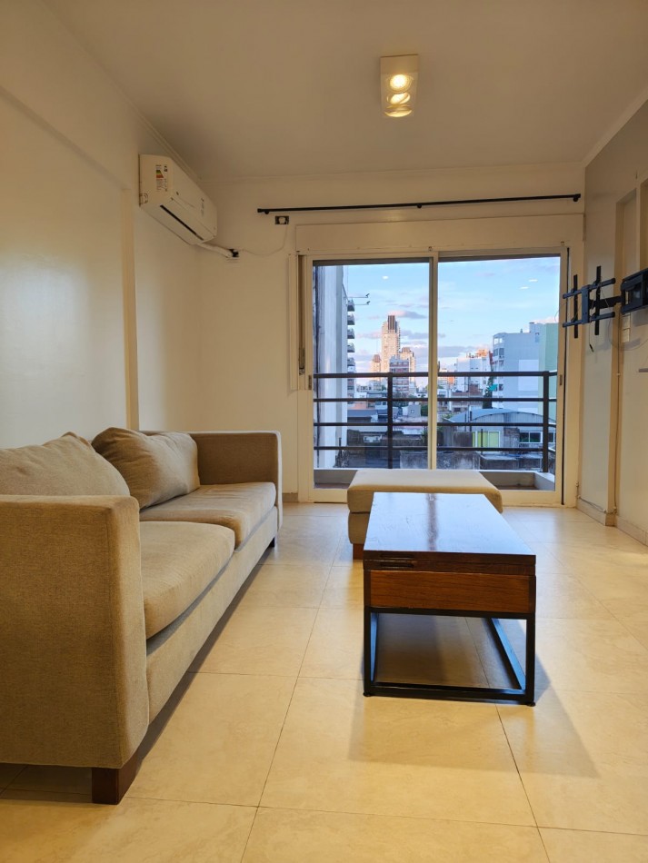 Departamento 2 Ambientes Amoblado Nuñez - Balcon - Luminoso