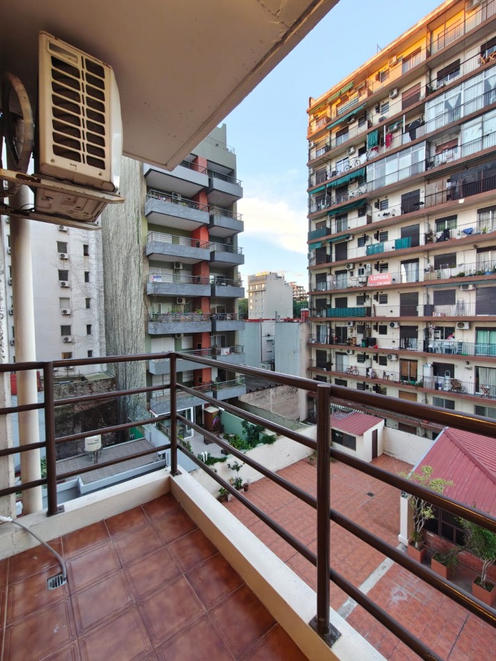 Departamento 2 Ambientes Amoblado Nuñez - Balcon - Luminoso