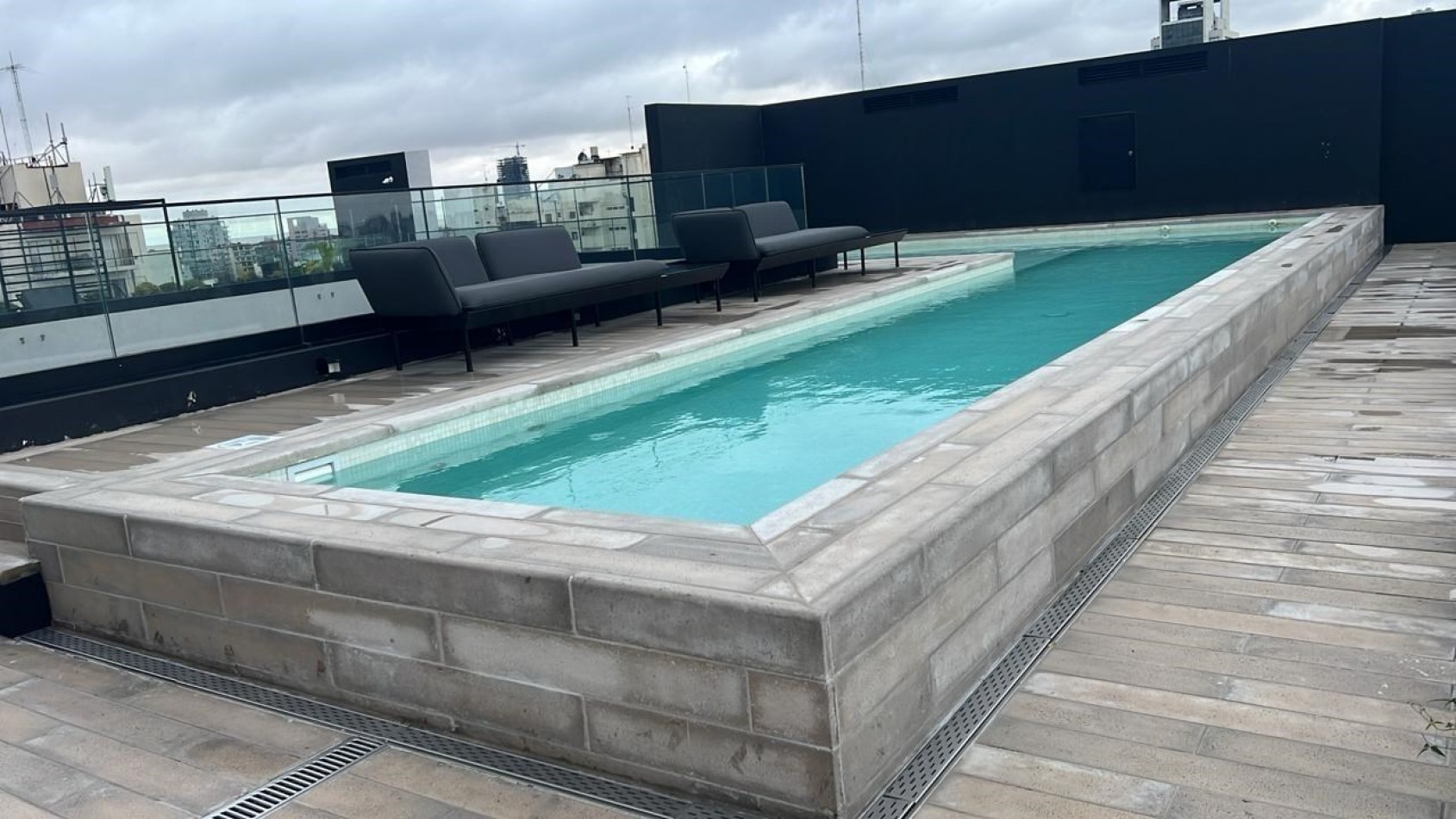 Alquiler temporario 2 ambientes premium en Palermo/Colegiales · 75 m² · balcon · cochera · amoblado