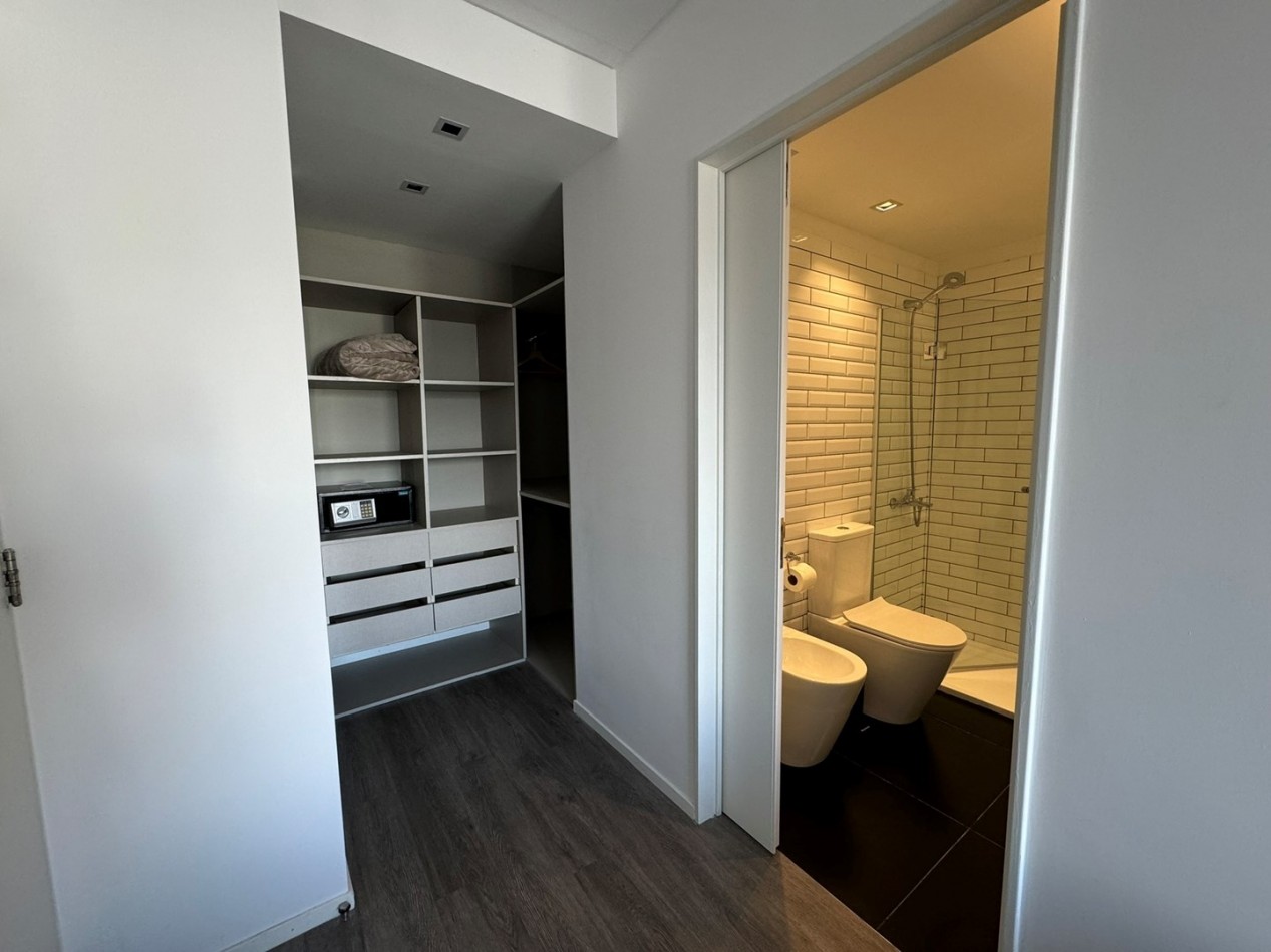 Alquiler temporario 2 ambientes premium en Palermo/Colegiales · 75 m² · balcon · cochera · amoblado
