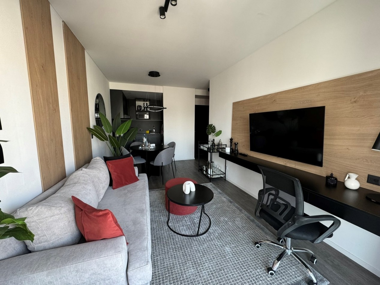 Alquiler temporario 2 ambientes premium en Palermo/Colegiales · 75 m² · balcon · cochera · amoblado