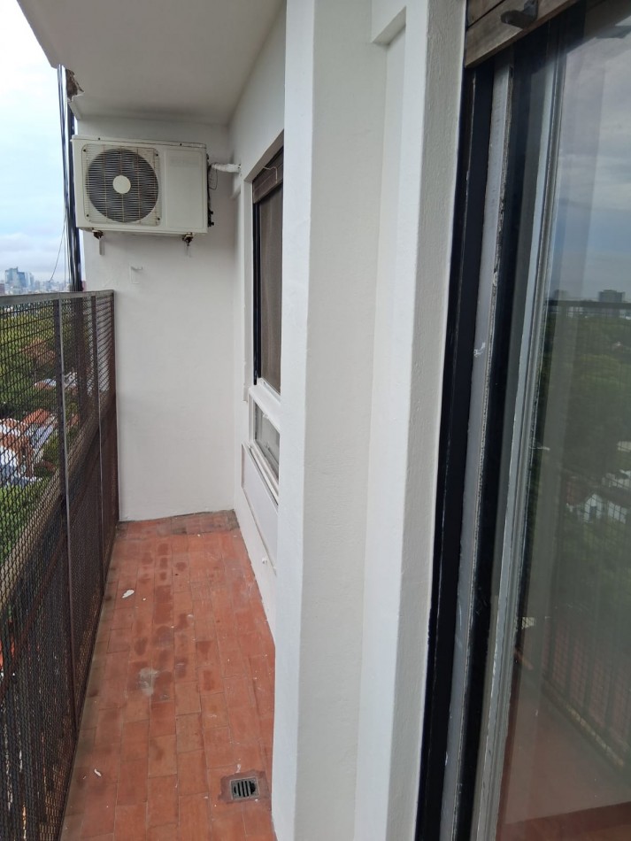 Vista al rio · 2 amb. piso 14 · Vicente Lopez · balcon