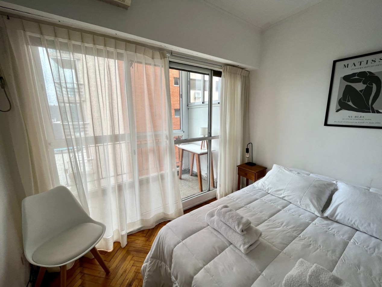 Palermo Soho Premium3 Ambientes con Balcon, 2 Dormitorios y Luz Todo el Dia