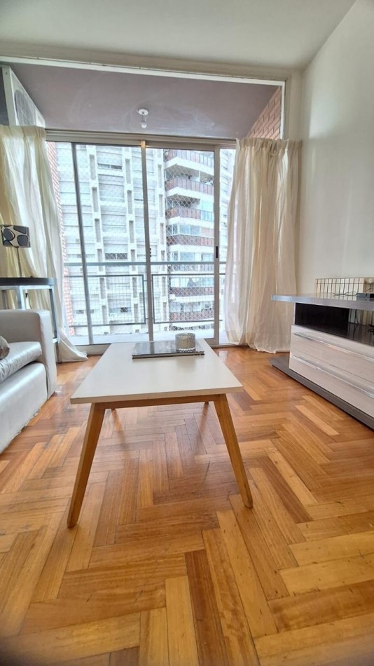 Alquiler 2 Ambientes en Palermo 60 m² Amoblado Balcon Edificio Nuevo Amenities Expensas Incluidas