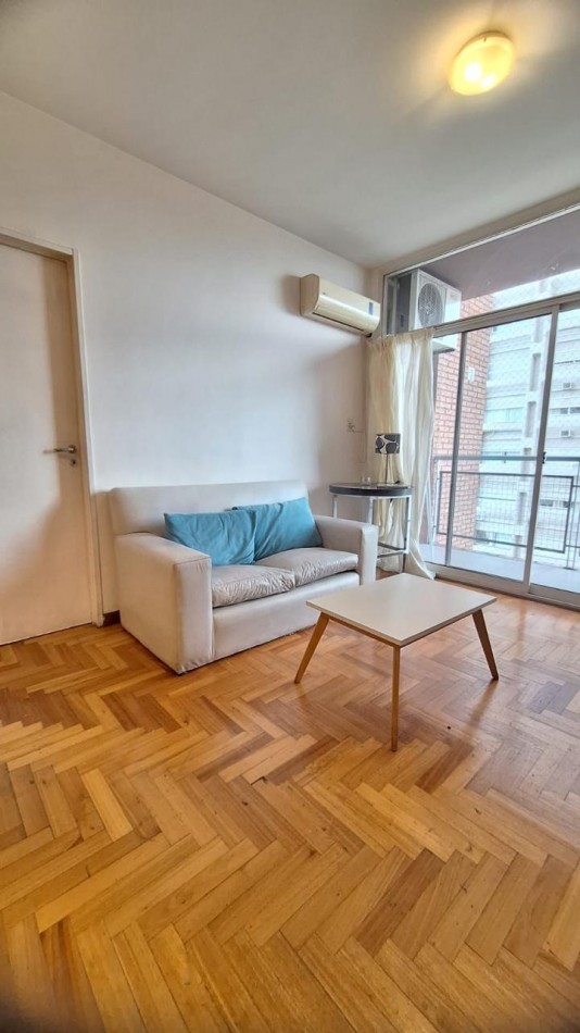 Alquiler 2 Ambientes en Palermo 60 m² Amoblado Balcon Edificio Nuevo Amenities Expensas Incluidas