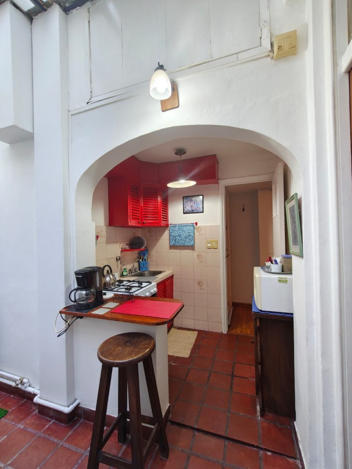 Alquiler Departamento 2 Ambientes en Recoleta Amoblado con patio Excelente Ubicacion 