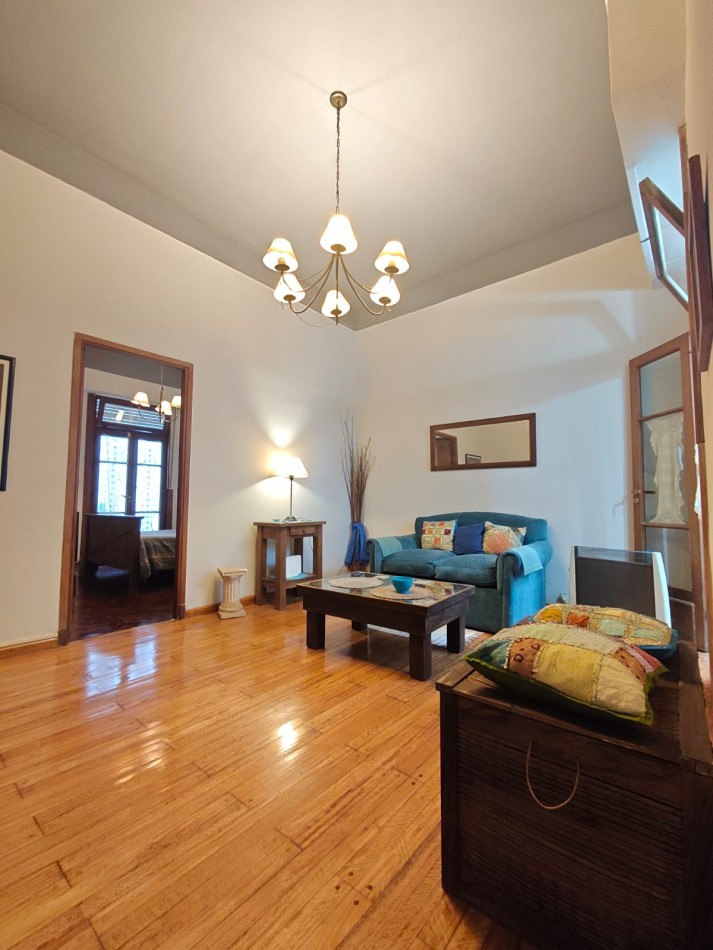 Alquiler Departamento 2 Ambientes en Recoleta Amoblado con patio Excelente Ubicacion 