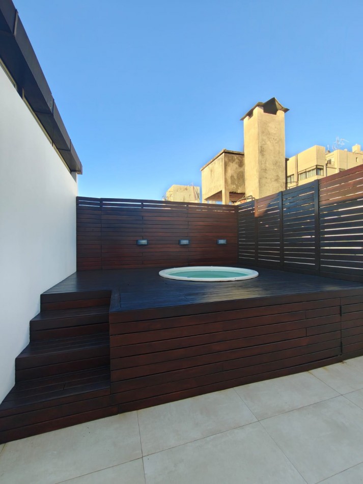 Alquiler Monoambiente 32M2 Recoleta con Jacuzzi, solarium y SUM
