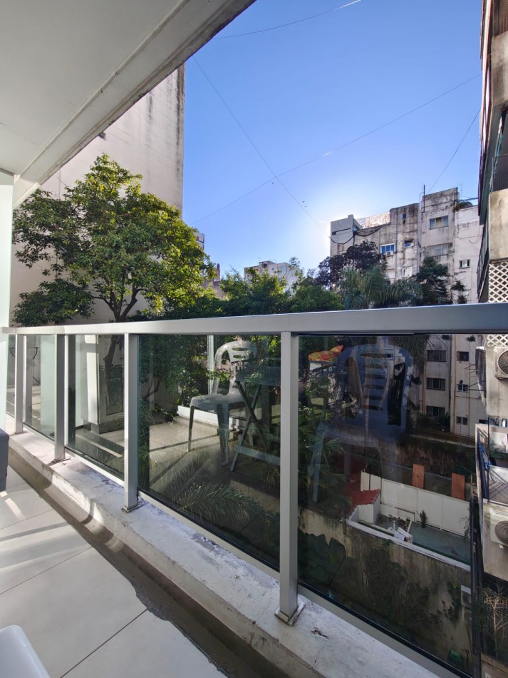 Alquiler Monoambiente 32M2 Recoleta con Jacuzzi, solarium y SUM