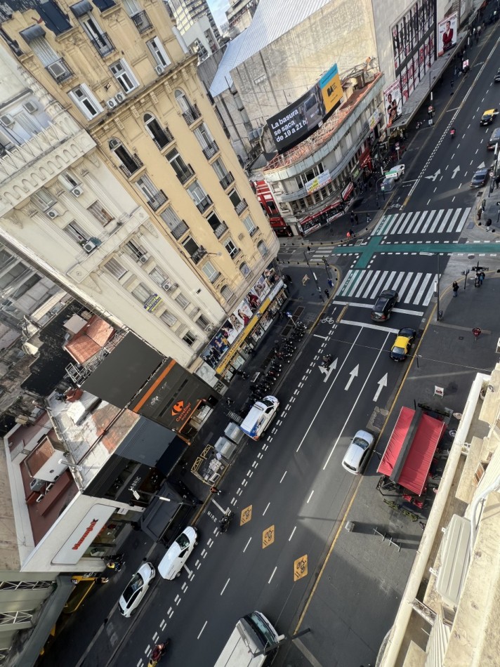 Av. Corrientes 900 -A PASOS DEL OBELISCO! 2 dormit ! Seguridad - economico.