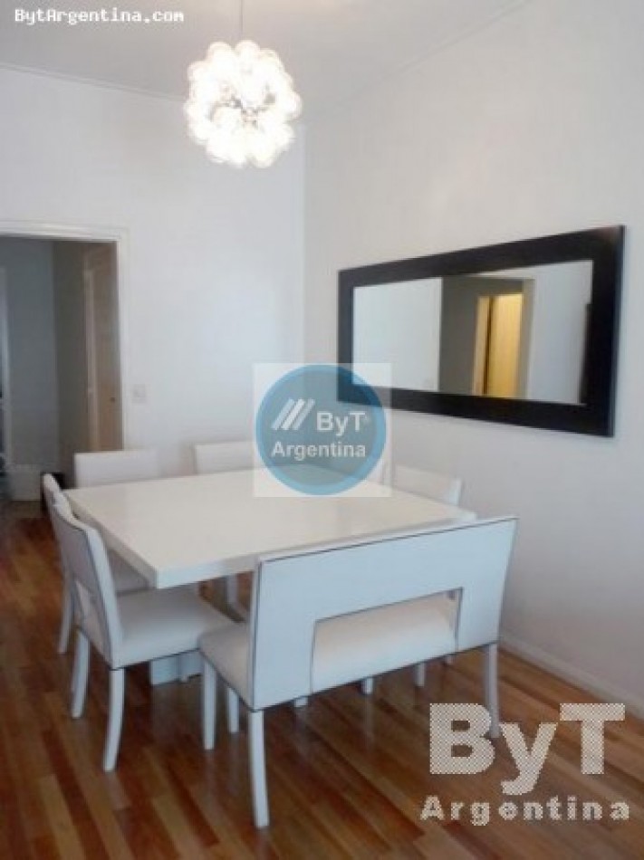 Departamento 2 dormitorios en Recoleta con balcon - Luminoso - Arenales 2000 -