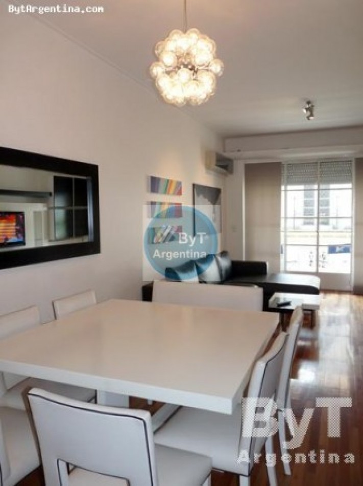 Departamento 2 dormitorios en Recoleta con balcon - Luminoso - Arenales 2000 -