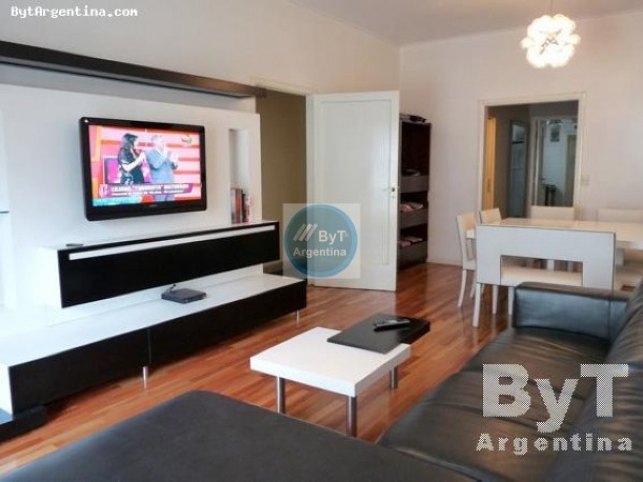 Departamento 2 dormitorios en Recoleta con balcon - Luminoso - Arenales 2000 -