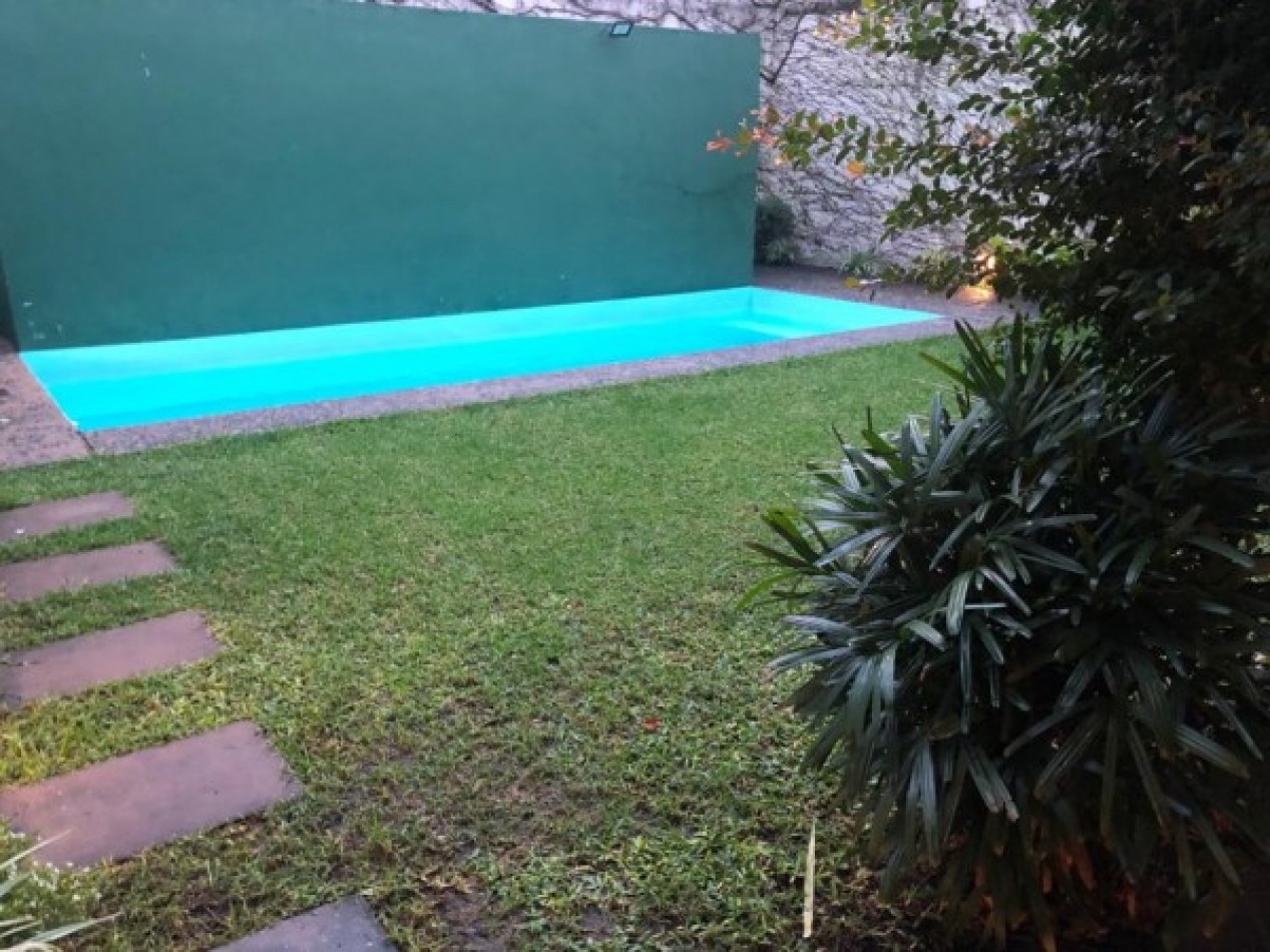 Impecable y moderno - con jardin piscina parrilla - muy bien equipado Zapiola 3600 - Saavedra - TEMPORARIO 
