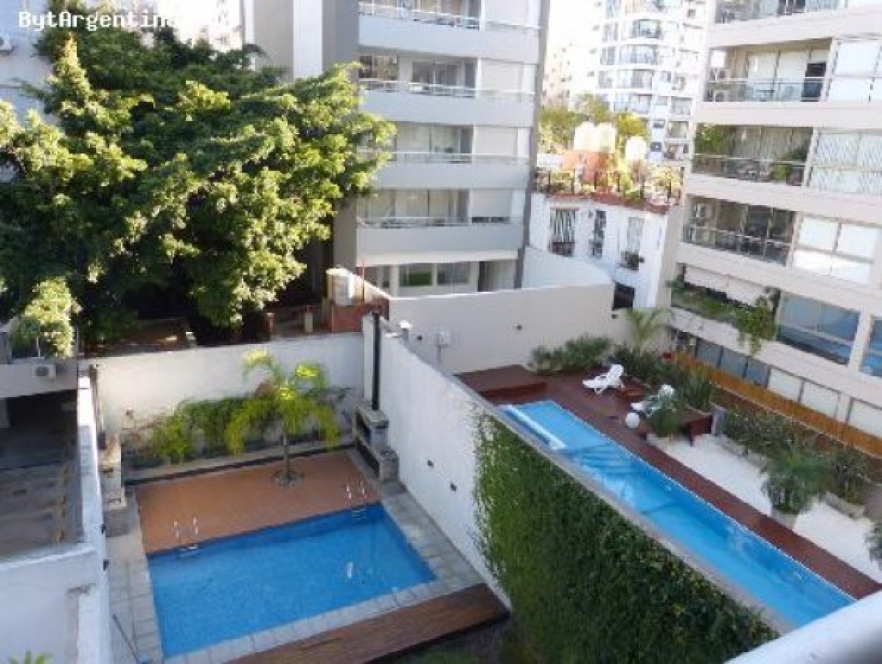 Departamento dos dormitorios en Palermo Hollywood - Guatemala y Dorrego - Piscina/ parrilla -amplio balcon