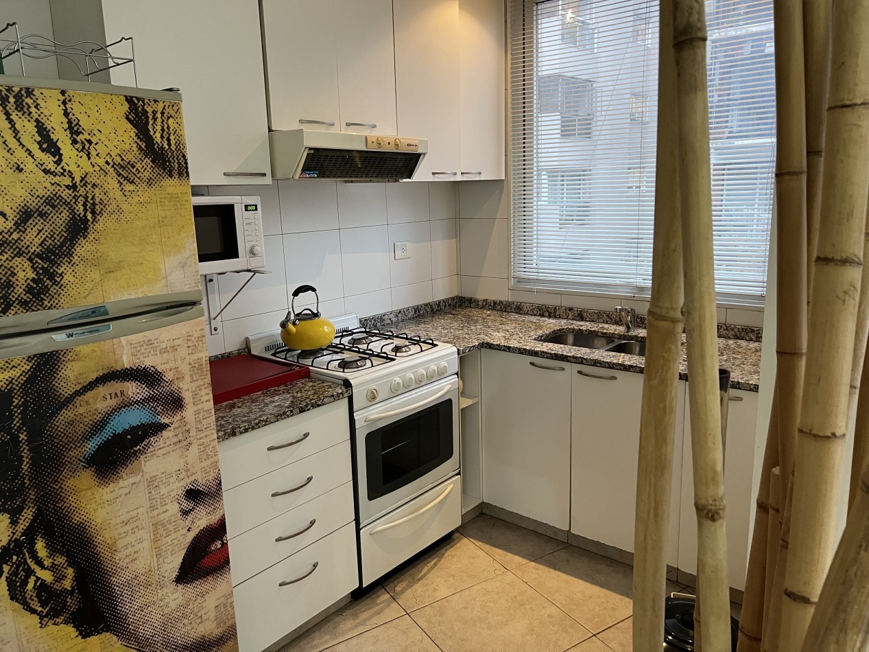 2 Ambientes Amoblado en Las Cañitas | Balcon | WiFi | Lavarropas | Migueletes al 700