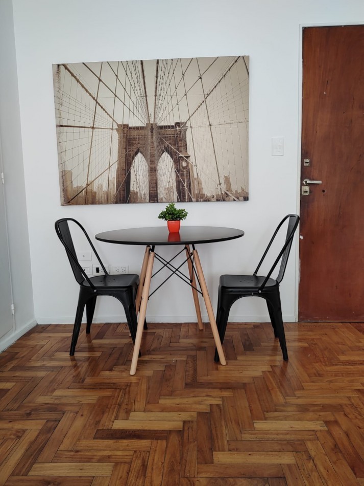 Monoambiente en Aguero y Av. Santa Fe - Agradable y luminoso - Recoleta -
