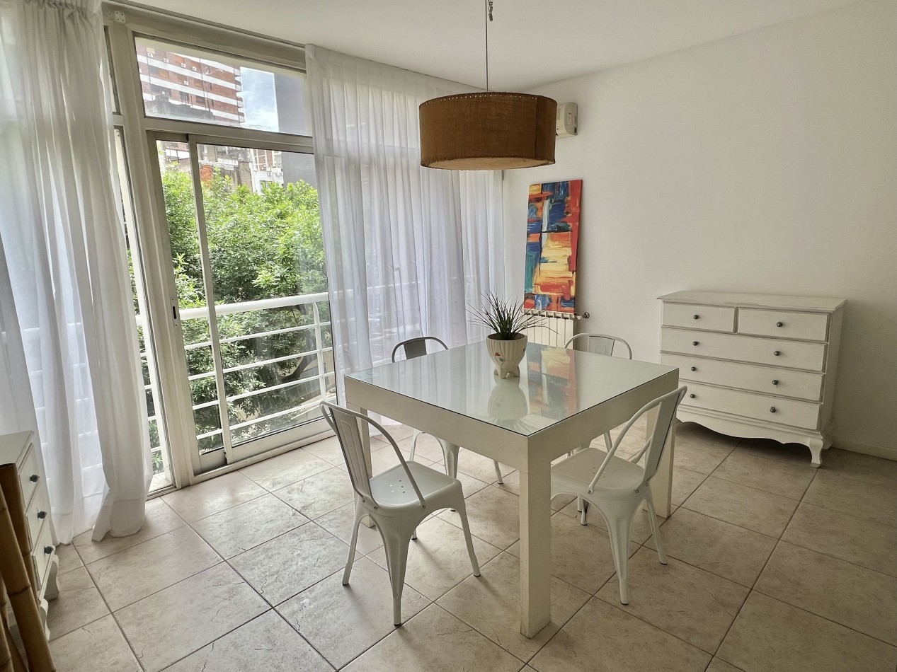 2 Ambientes Amoblado en Las Cañitas | Balcon | WiFi | Lavarropas | Migueletes al 700