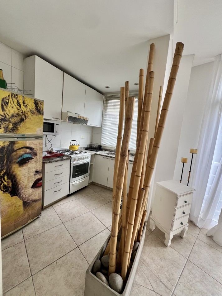 2 Ambientes Amoblado en Las Cañitas | Balcon | WiFi | Lavarropas | Migueletes al 700