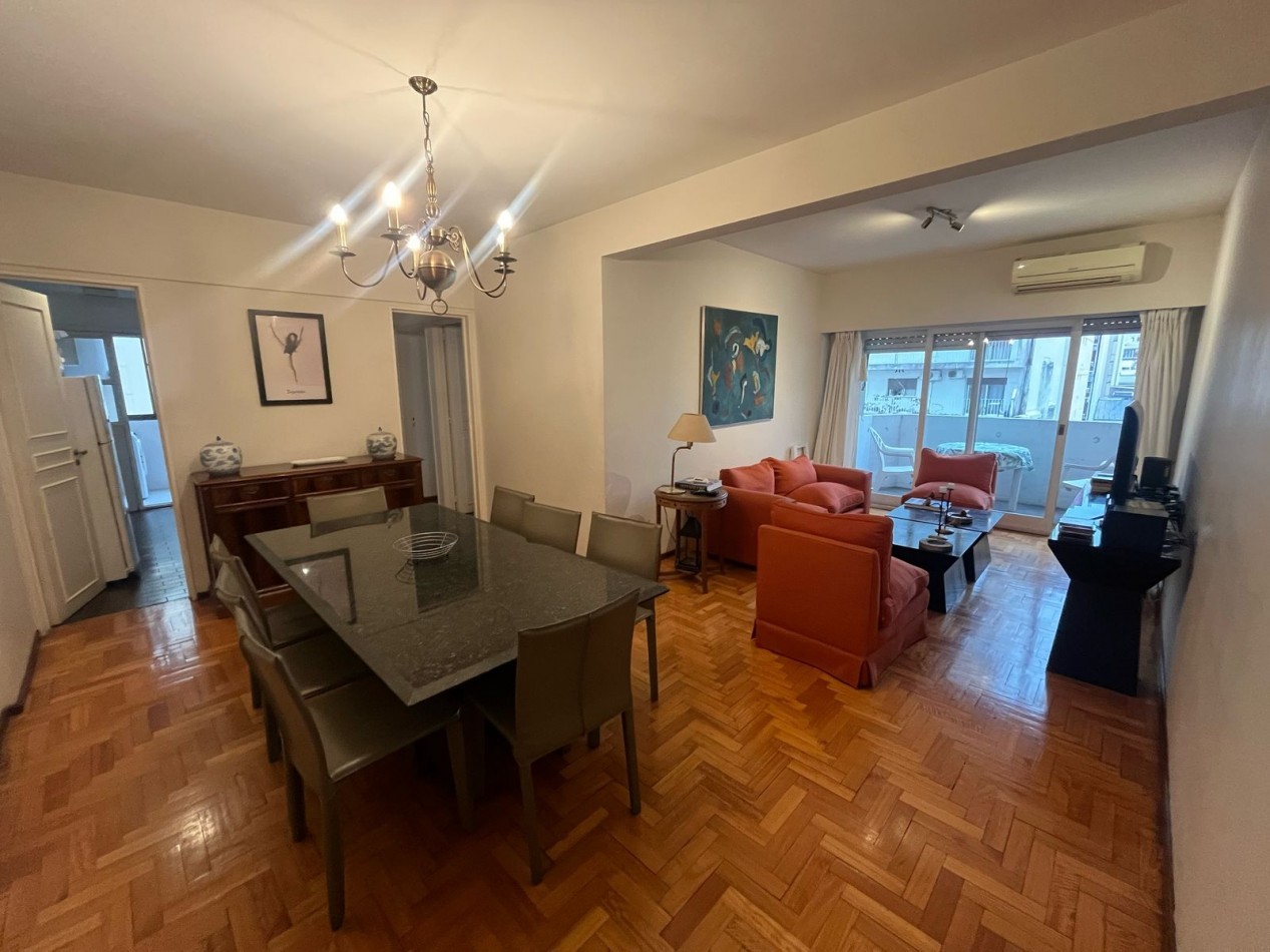 Departamento 3 Ambientes en Barrio Norte | Riobamba y Av. Santa Fe | Ubicacion Premium + Silencio y Confort