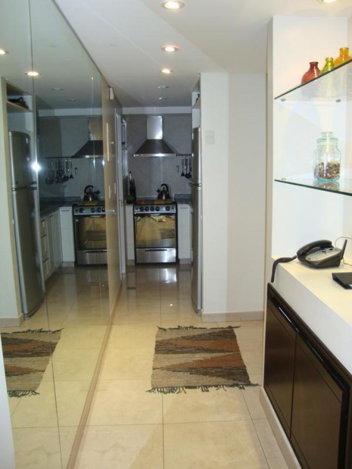 Las Cañitas | 3 amb. amoblado y equipado | Balcon | AC | Calefaccion central