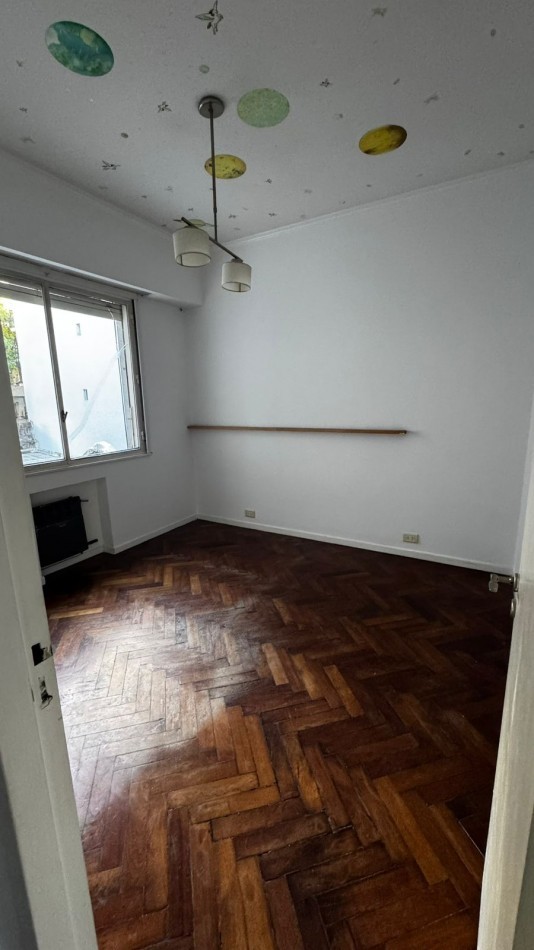Palermo | 3 amb. 73m² contrafrente luminoso | 2 baños | AC | Acepta mascotas