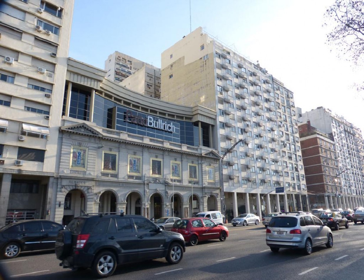 Alquiler Monoambiente Amoblado Recoleta Av Libertador Luminoso