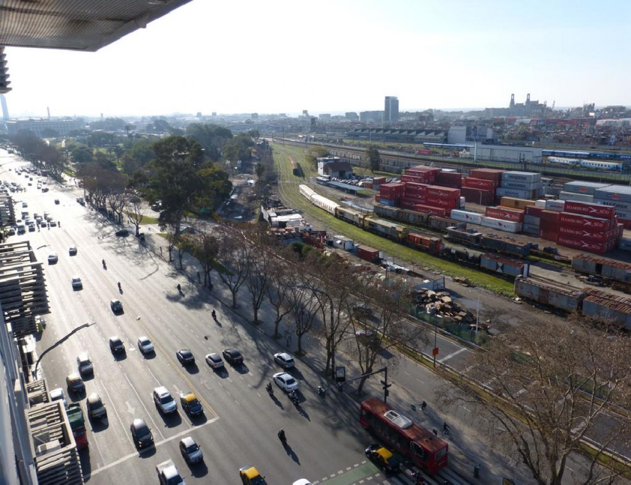 Alquiler Monoambiente Amoblado Recoleta Av Libertador Luminoso